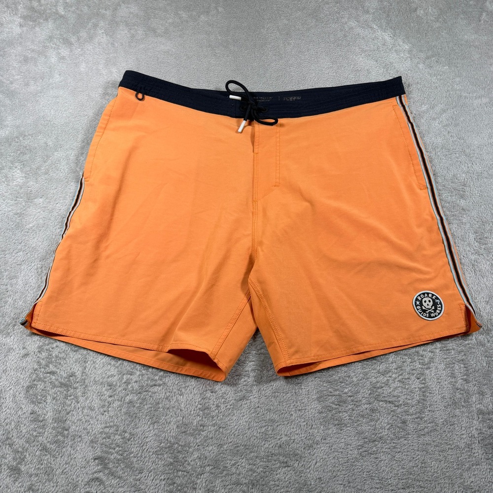 Roark‎ The Chiller 17" Mixtape Boardshorts Mens 40 Orange Mixtape 7" Inseam
